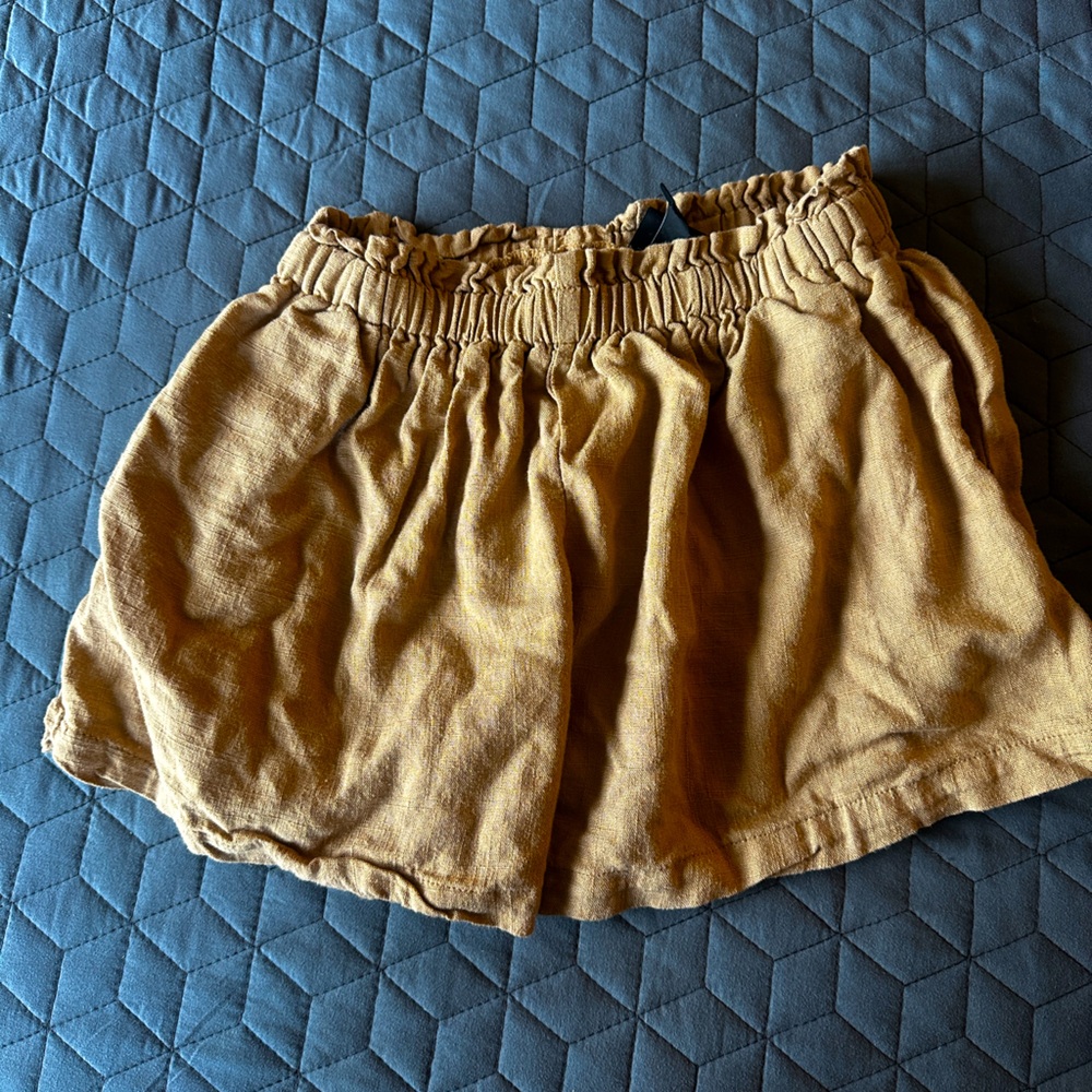Girls linen shorts